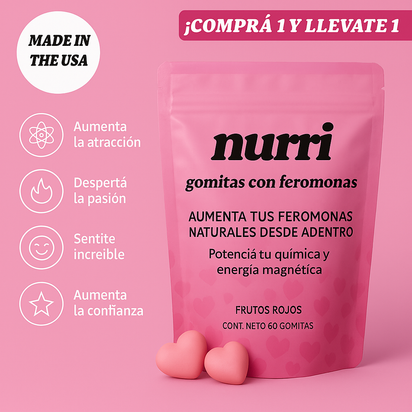 Gomitas con Feromonas Naturales – Aumentá tu Atracción Natural